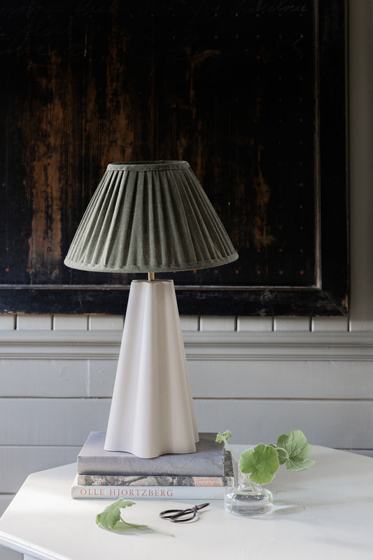 Lampskärm Ø33cm - Emelie Bado - Olivgrön