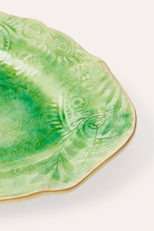 Ovalt Fat 40cm - Seaweed