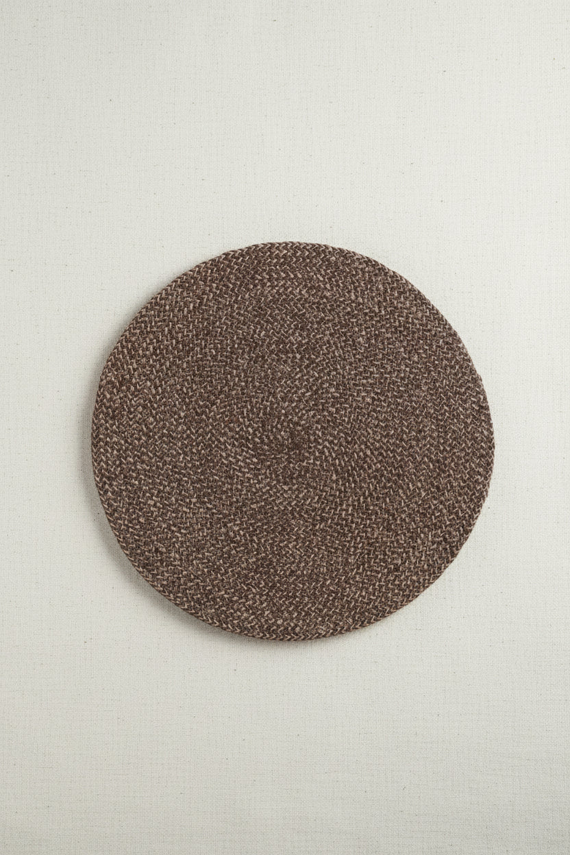Tablett Ø38cm - Jute - Brun/Natur - Ella