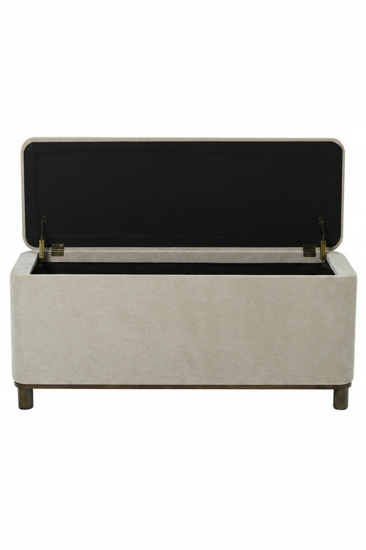 Bänk m Förvaring - SOMA - Beige