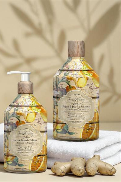 Bath and Shower Gel 500ml - Orange And Ginger