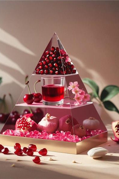Bath And Shower Gel 500ml - Pomegranate And Cherry Blossom