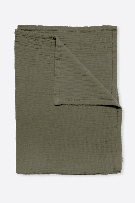 Överkast 270x250cm - Khaki