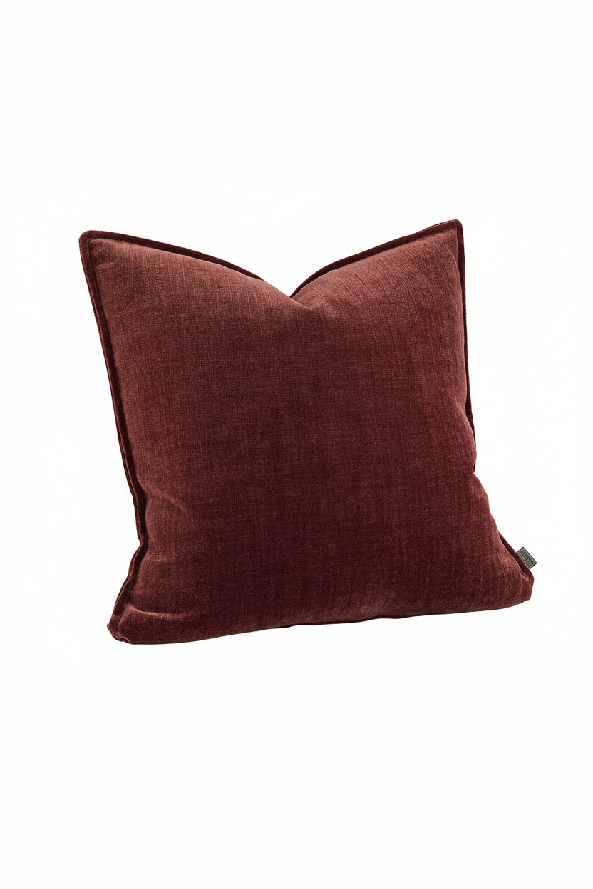 Kuddfodral 60x60cm - Gabby - Burgundy