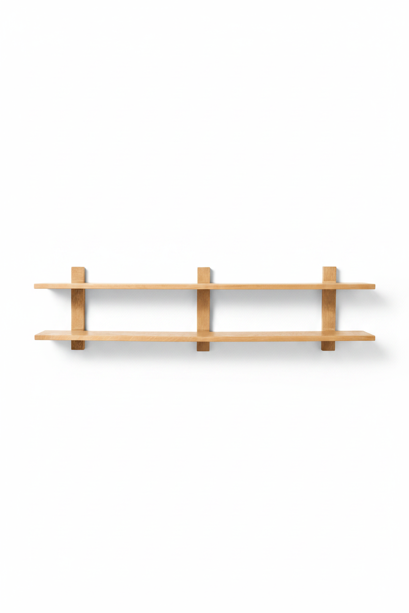 Hylla 40x150cm - Tay - Natur
