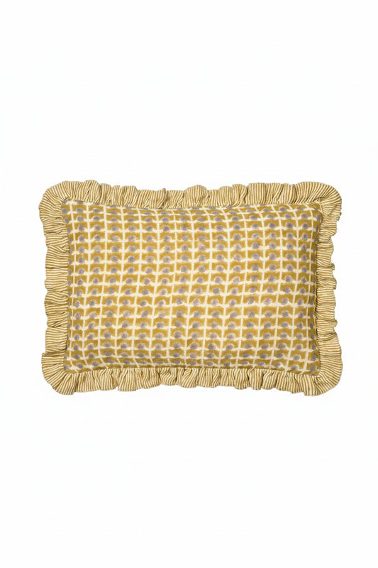 Kuddfodral 40x60cm - Ripple - Gul