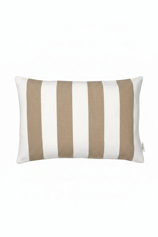Kuddfodral 40x60cm - Striped - Beige