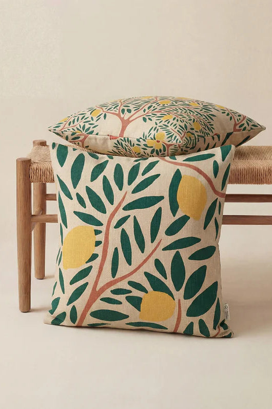 Kuddfodral 50x50cm - Sunny Citrus