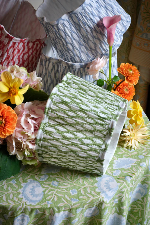 Skärm Ø25cm - Scallop - Cypress - Light Green