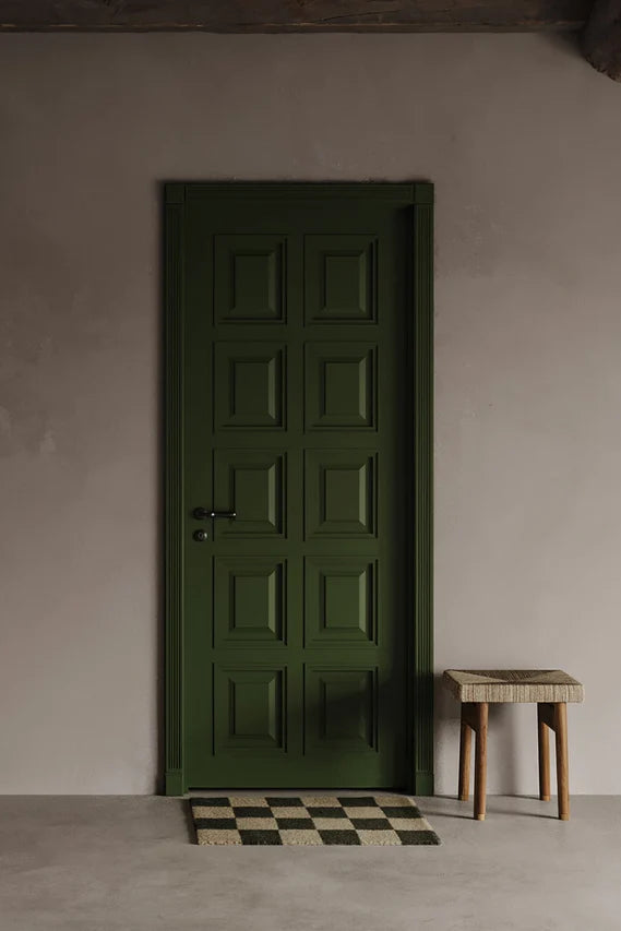 Dörrmatta 60x90cm - Skogsgrön/Natur