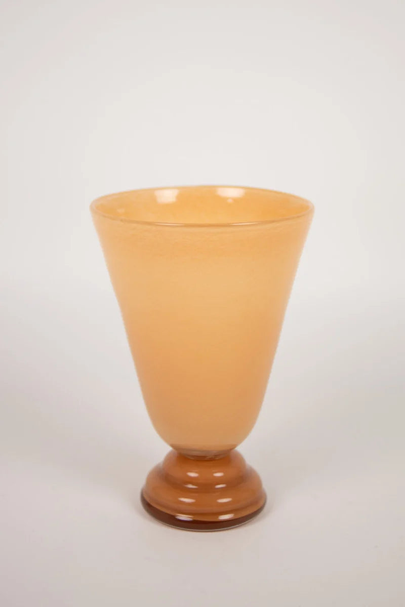Vas färgat glas - Orange
