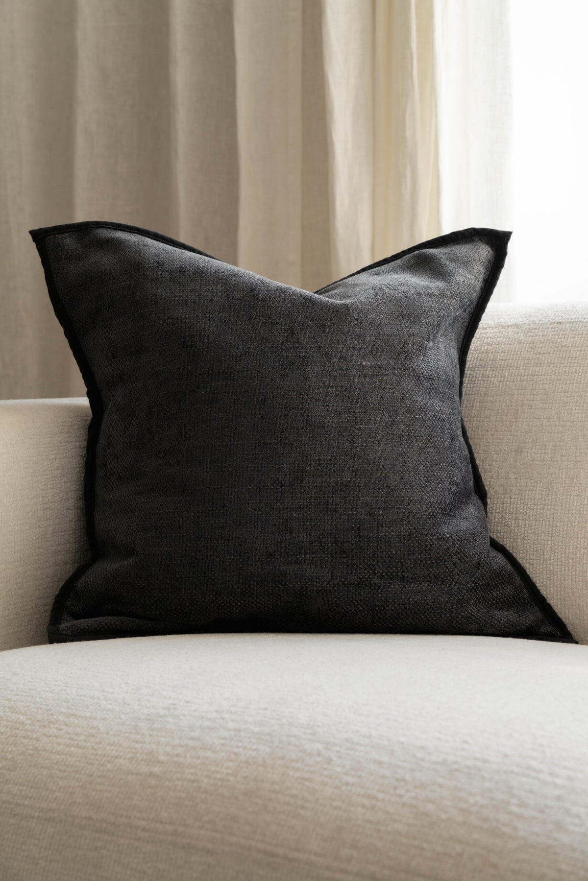 Kuddfodral 50x50cm - Imani - Soft Black