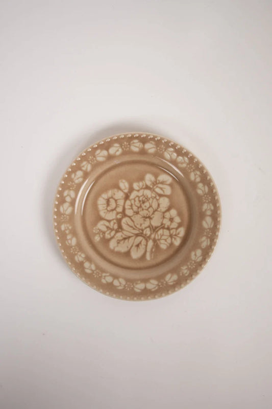 Tallrik Ø21cm - Rose - Beige