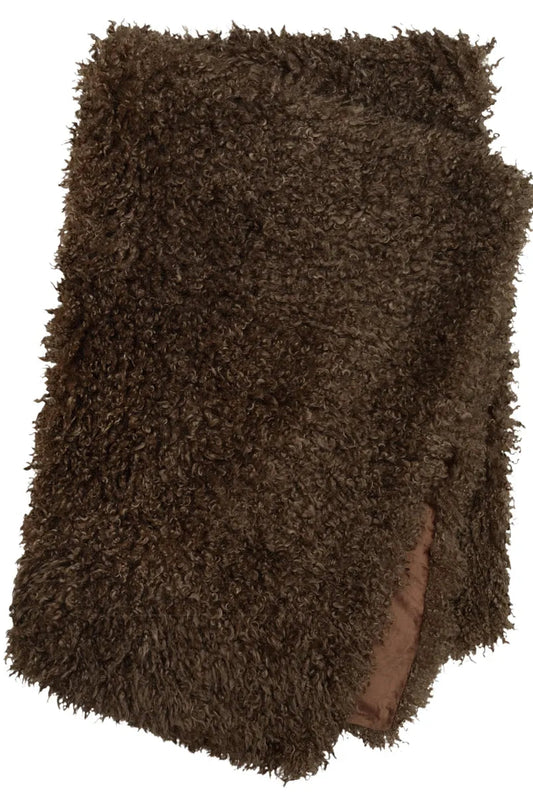 Pläd 120x180cm - Wooly Brown