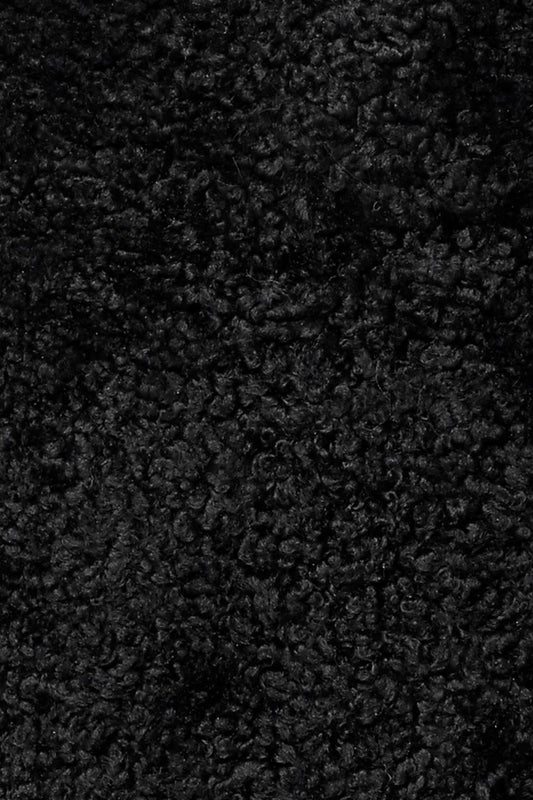Stolsdyna Ø34cm - Curly - Black