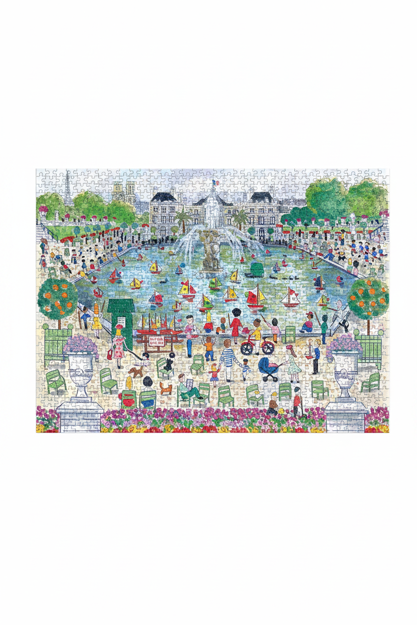 Pussel 1000 Bitar - Springtime in Paris