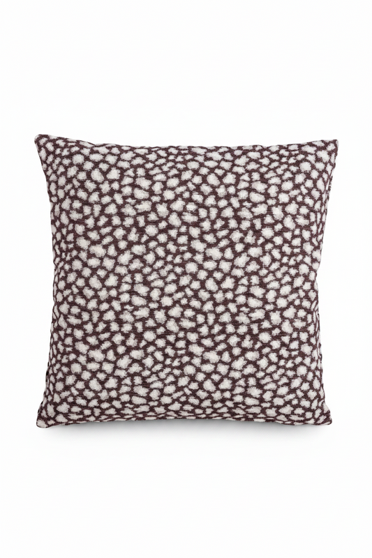 Kuddfodral 50x50cm - Leo - Bordeaux