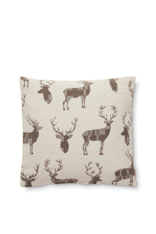 Kuddfodral 50x50cm - Sonka - Brun/Offwhite