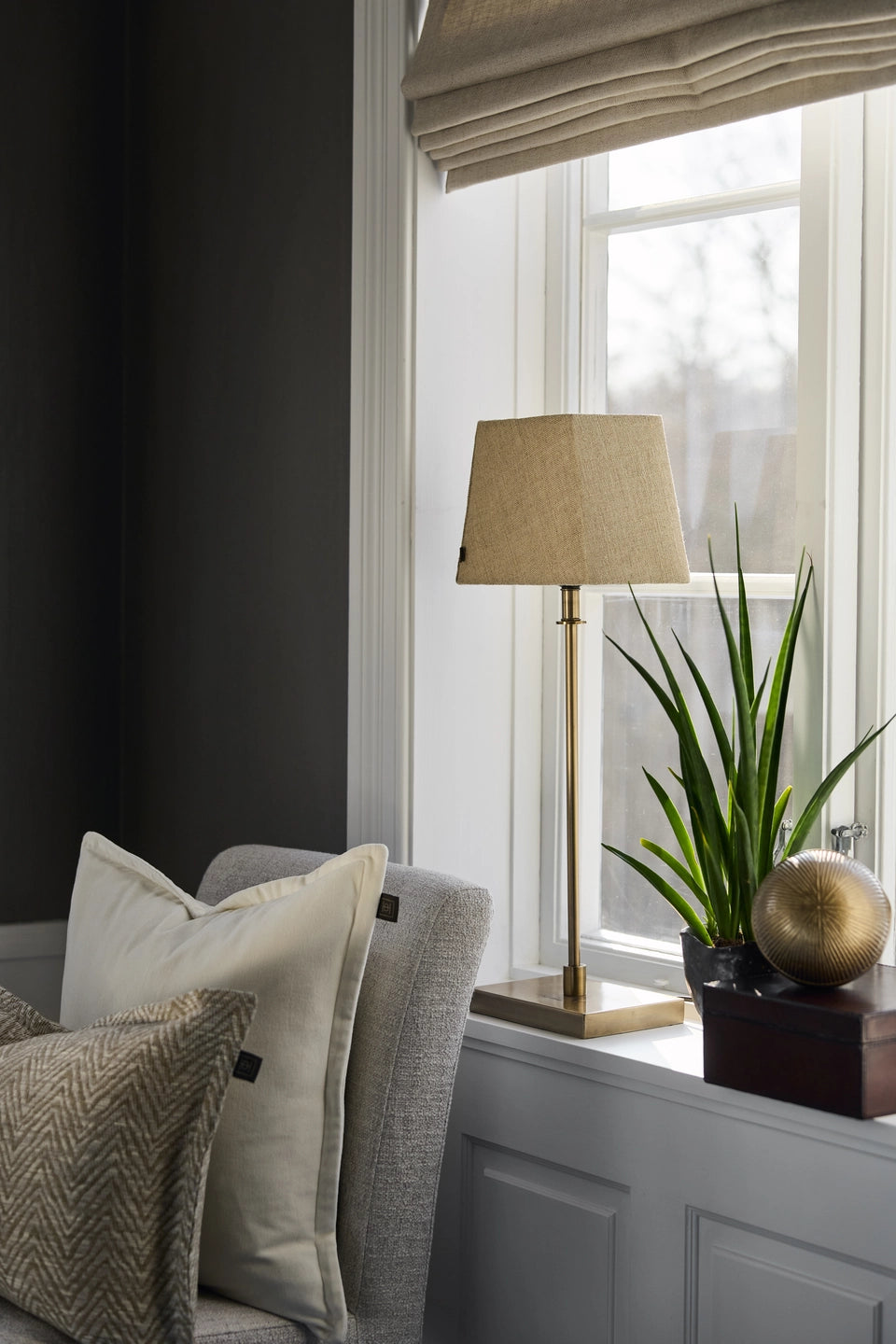 Kuddfodral 40x60cm - Bogstad - Beige