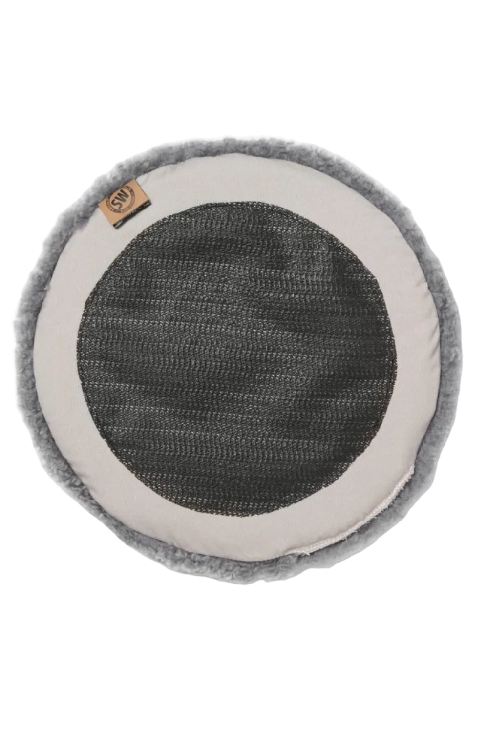 Dyna Ø34cm - Curly - Charcoal Grey Silver