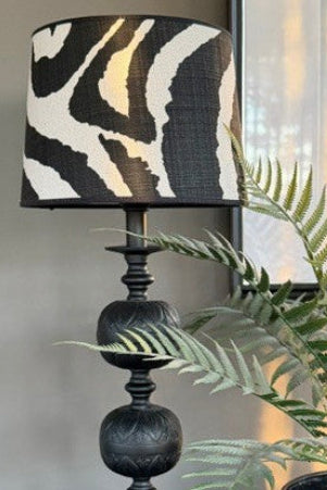 Lampskärm Ø24cm - Zebra