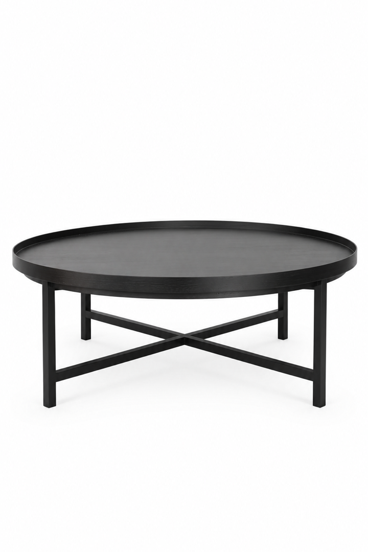 Soffbord Ø120cm - Jaboulet - Svart