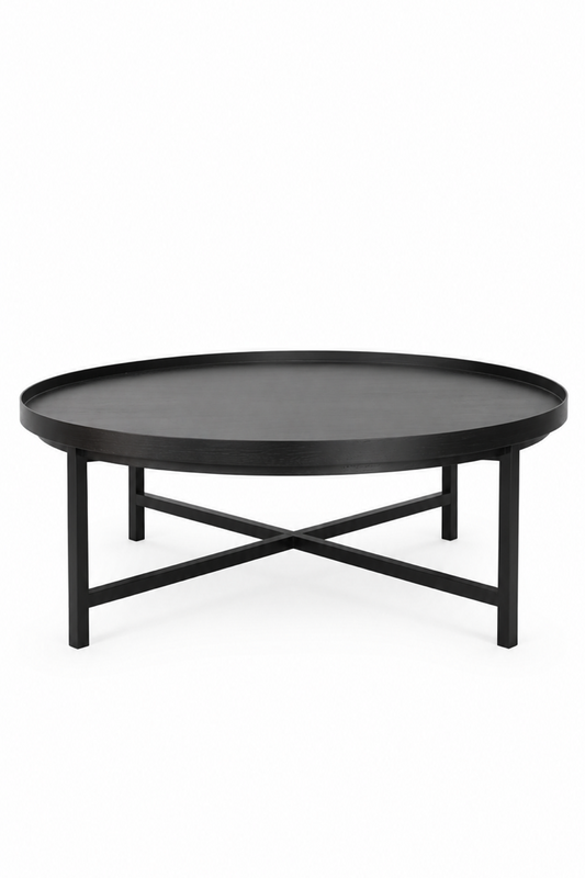 Soffbord Ø120cm - Jaboulet - Svart