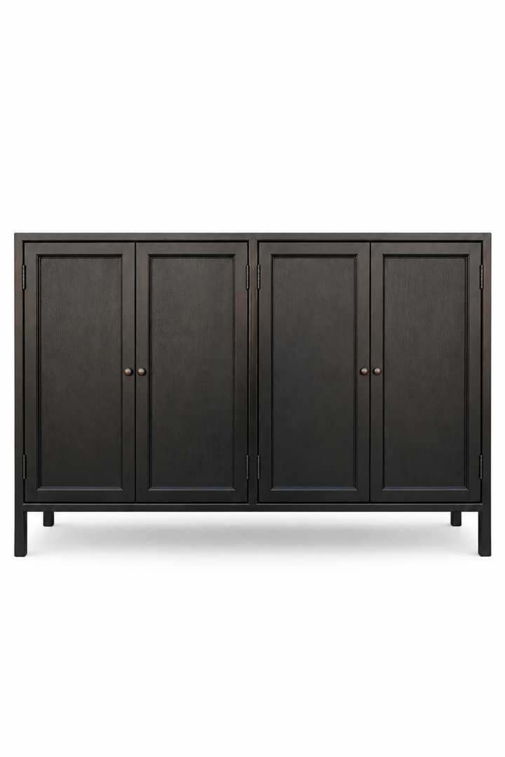 Skåp 128cm - Sens - Svart