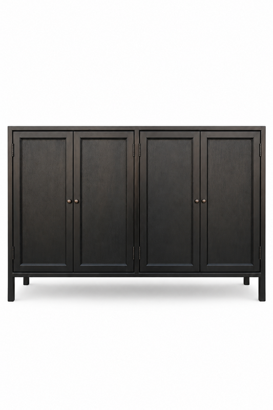Skåp 128cm - Sens - Svart