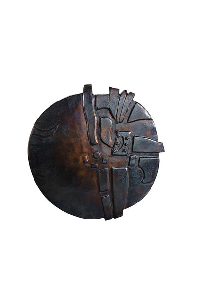 Väggdekoration Ø45cm - Murale - Bronze