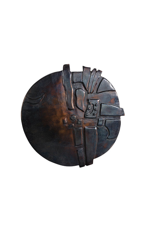 Väggdekoration Ø45cm - Murale - Bronze