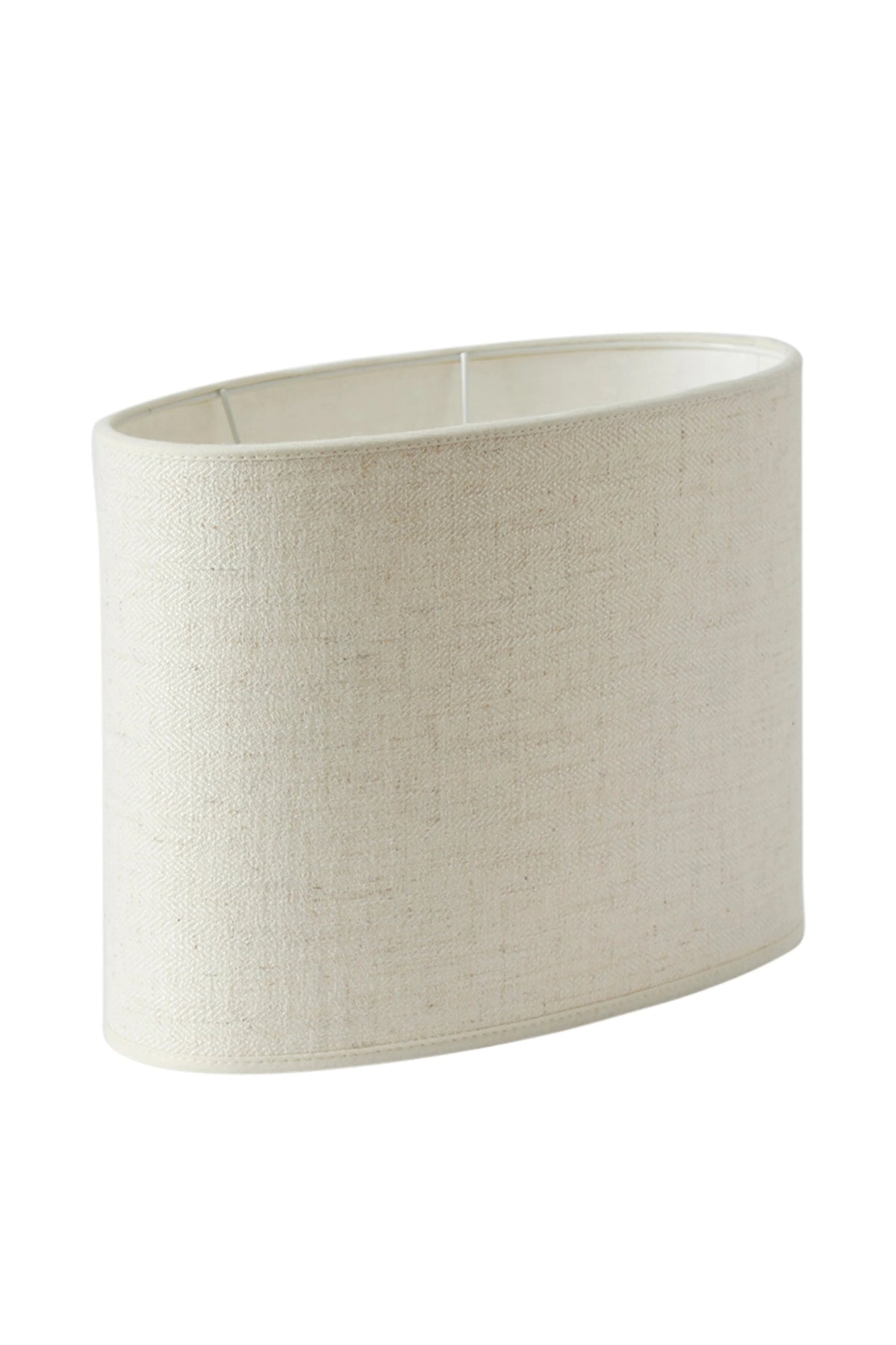 Lampskärm Oval 30cm - Modern Oval - Offwhite