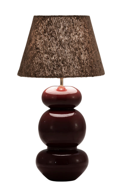 Lampskärm Ø35cm - Karin - Brun