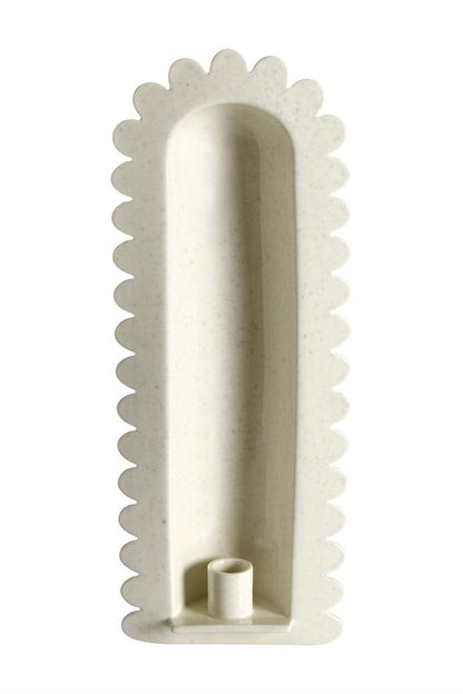 Väggljusstake - Charm - Creme
