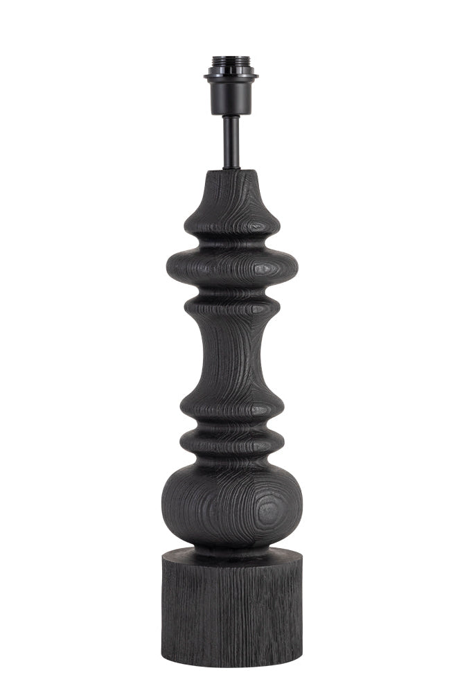 Lampfot 49cm - Svart