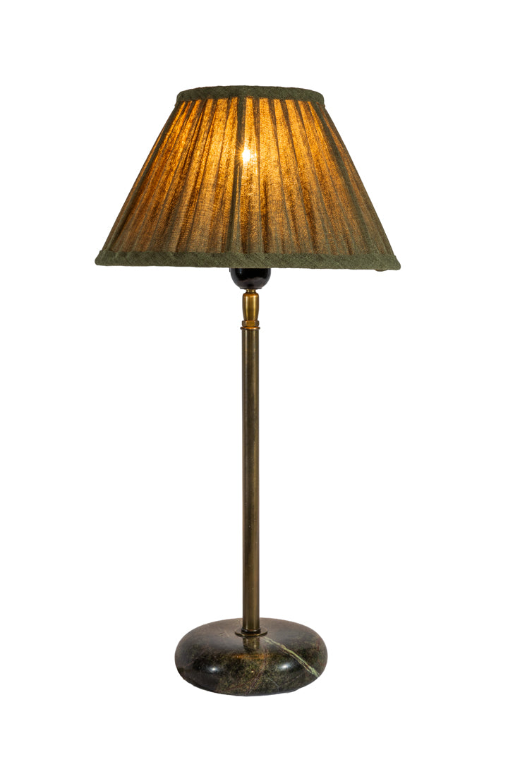 Lampskärm Ø27cm - Emelie Bado - Olivgrön