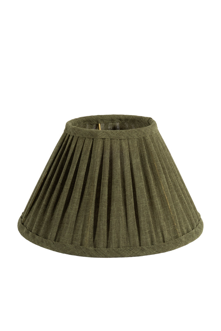 Lampskärm Ø27cm - Emelie Bado - Olivgrön