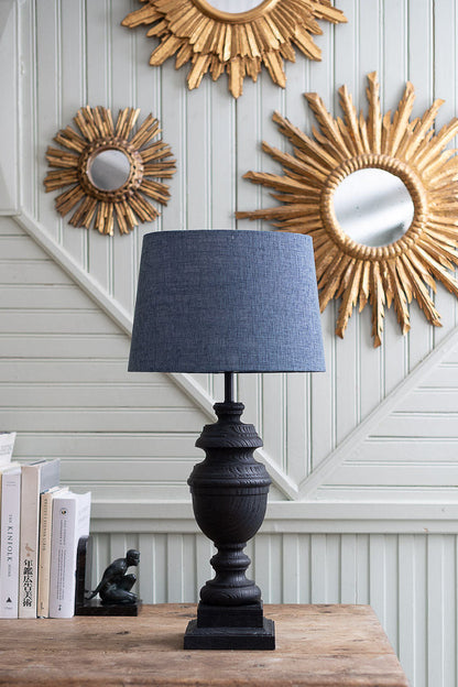Lampfot 42,5cm - Svart