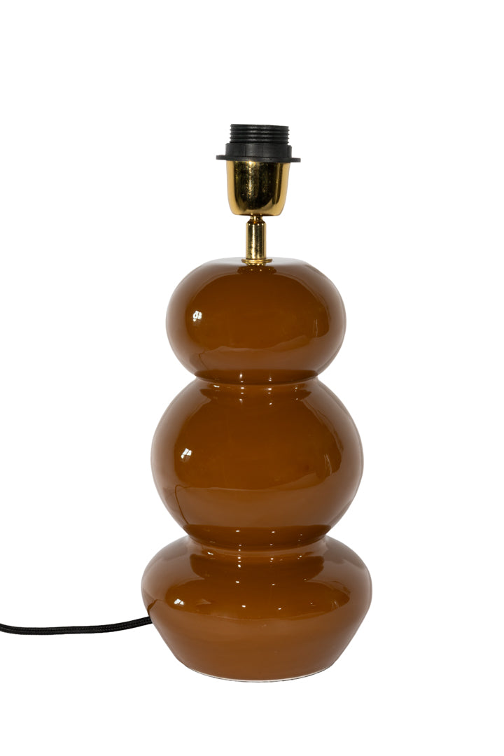 Lampfot 36cm - Becca - Brun