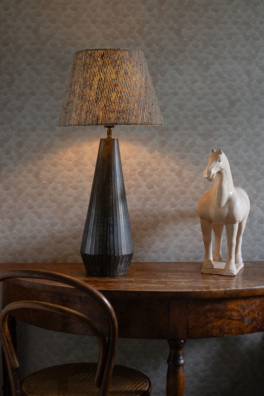 Lampskärm Ø35cm - Karin - Brun
