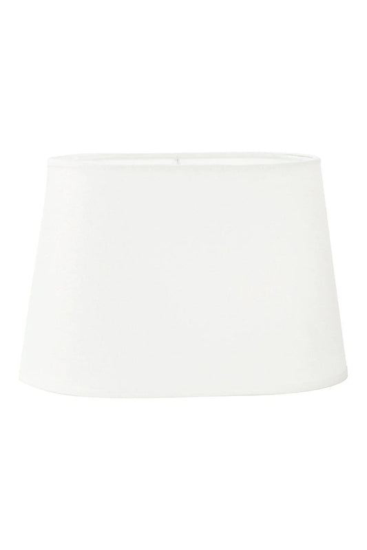 Lampskärm 23cm Oval - Omera - Vit