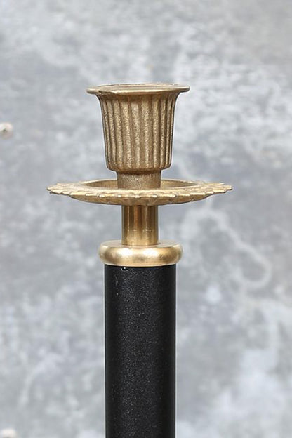 Ljusstake h.50cm - Svart