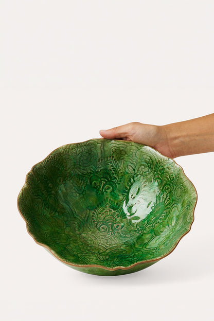 Skål ø.26cm - Seaweed