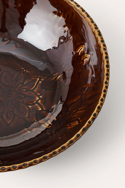 Djup Tallrik ø.24cm - Coffee