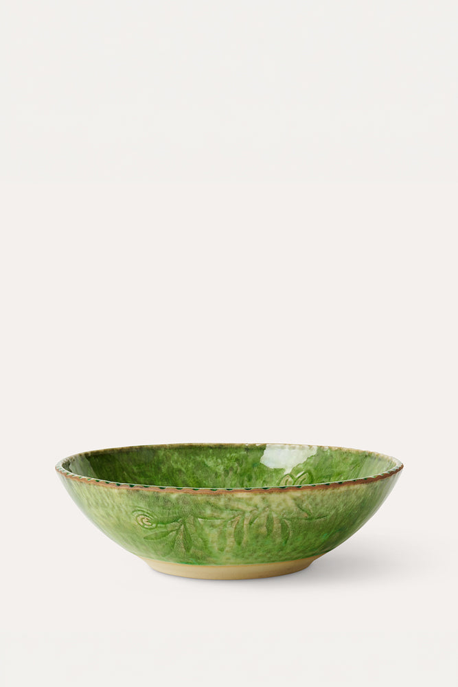 Djup Tallrik ø.24cm - Seaweed