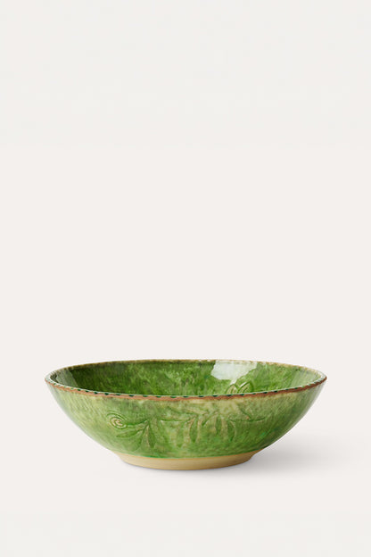 Djup Tallrik ø.24cm - Seaweed
