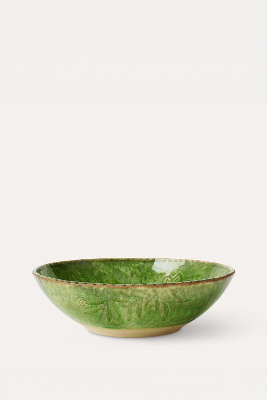 Djup Tallrik ø.24cm - Seaweed
