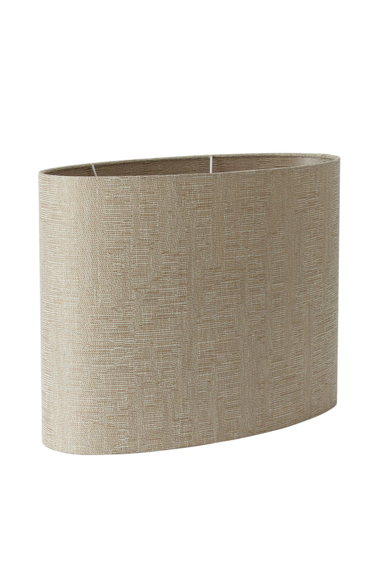 Lampskärm Oval 38cm - Modern Oval - Beige
