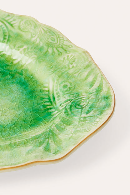 Ovalt Fat 40cm - Seaweed