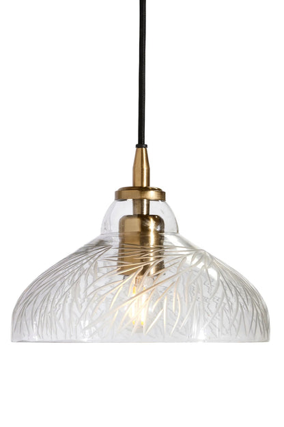 Taklampa 23cm - Klarglas